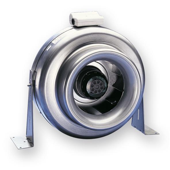 Xpelair XID100 4"/100mm Centrifugal Metal Inline Fan Silver - 90101AA, Image 1 of 1